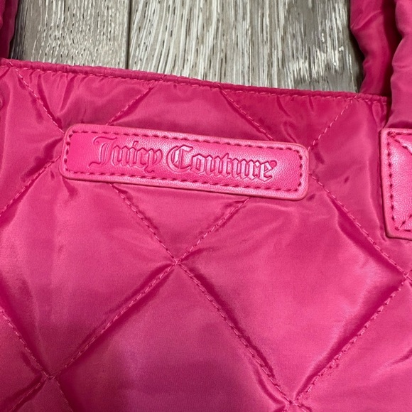 Juicy Couture Pink Quilted Tote Bag - Picture 2 of 10
